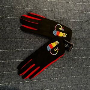 Laurel Burch “Rainbow Cat” Gloves